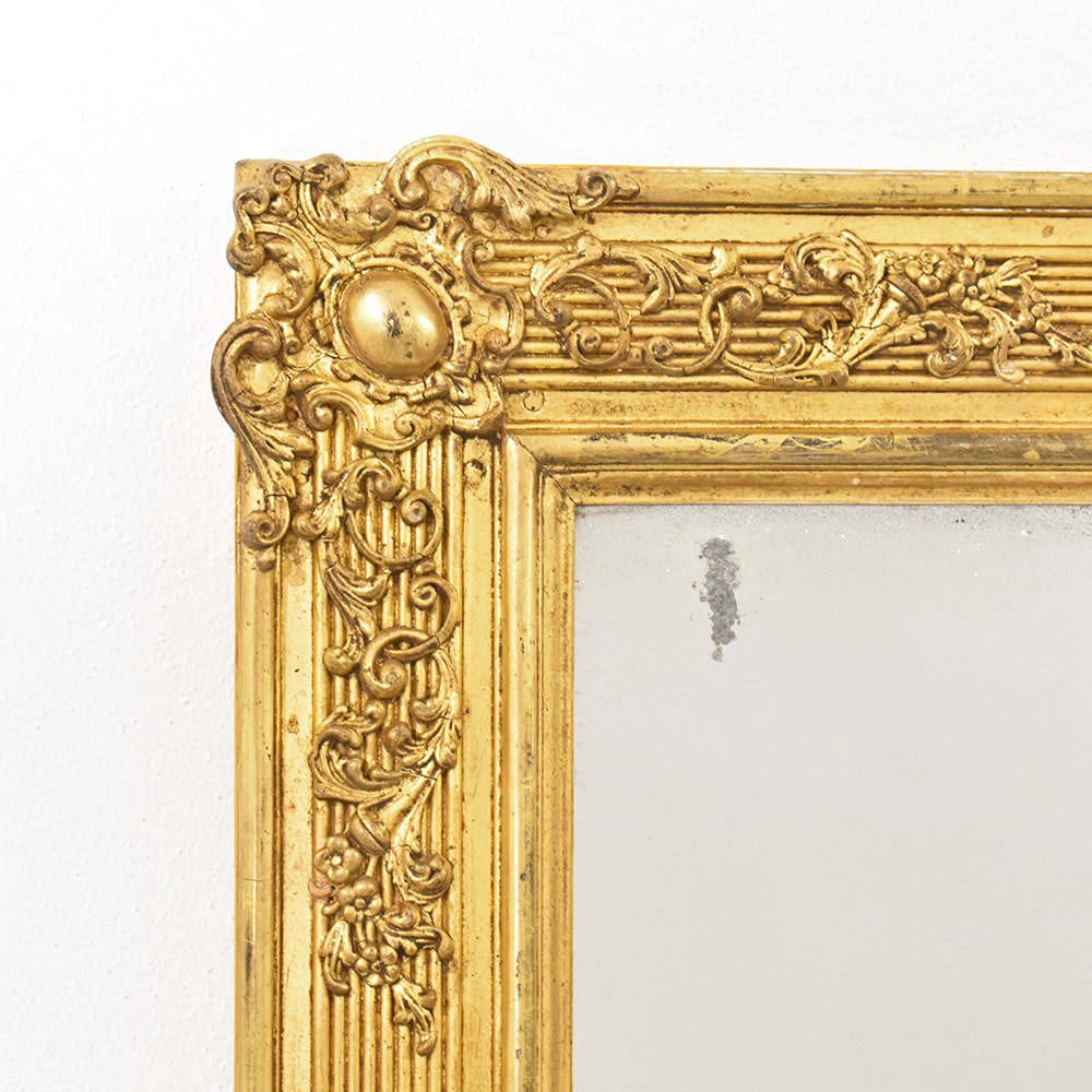 SPR163 1a old mirror art antique gold wall  mirror XIX century.jpg
